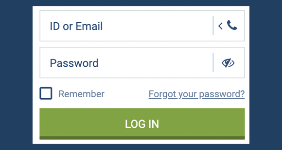 Log in