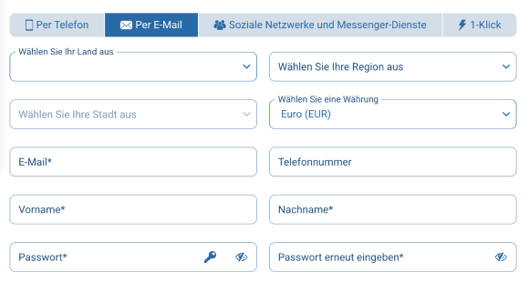 Verifizieren Sie das Konto