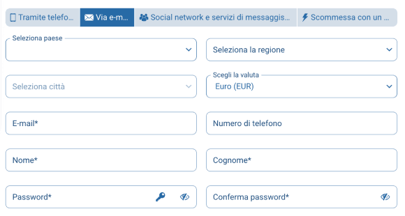 Verifica l'account